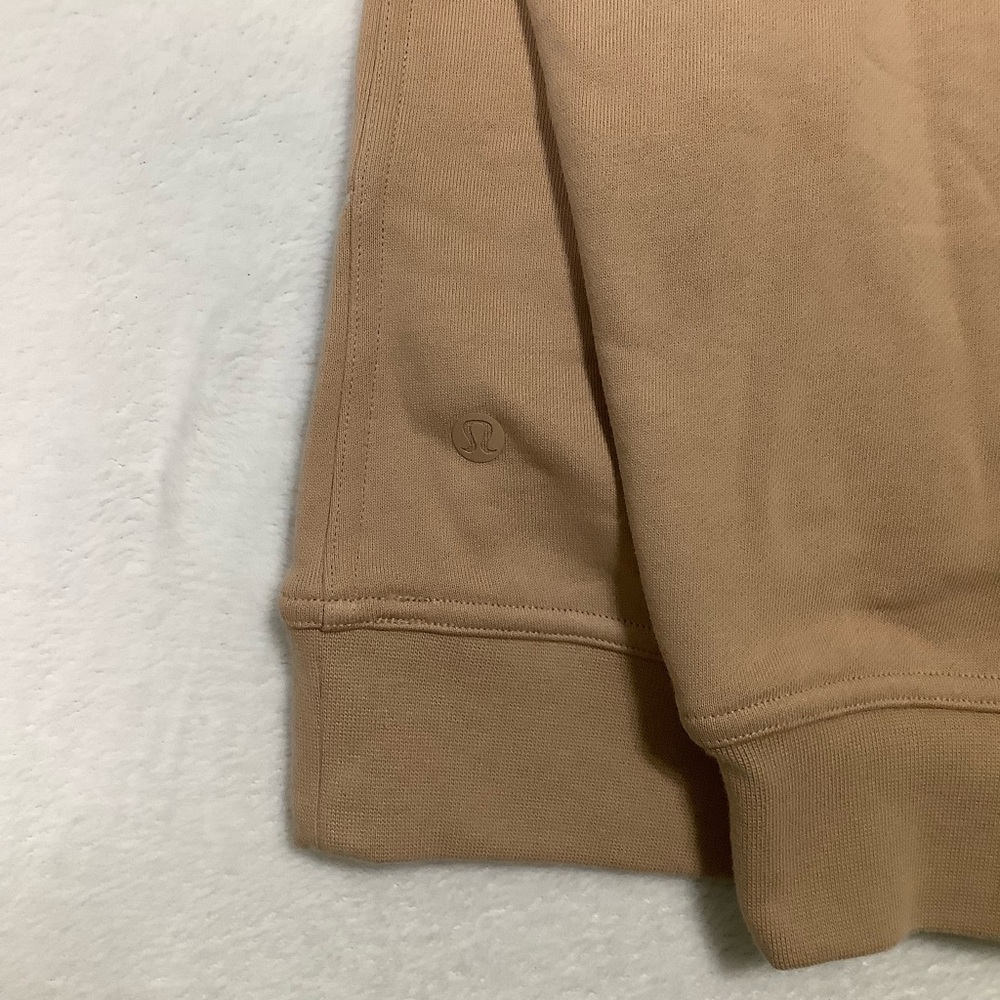 Lululemon NWT All Yours Hoodie French Terry Beech Wood Sz 12 - Picture 8 of 9